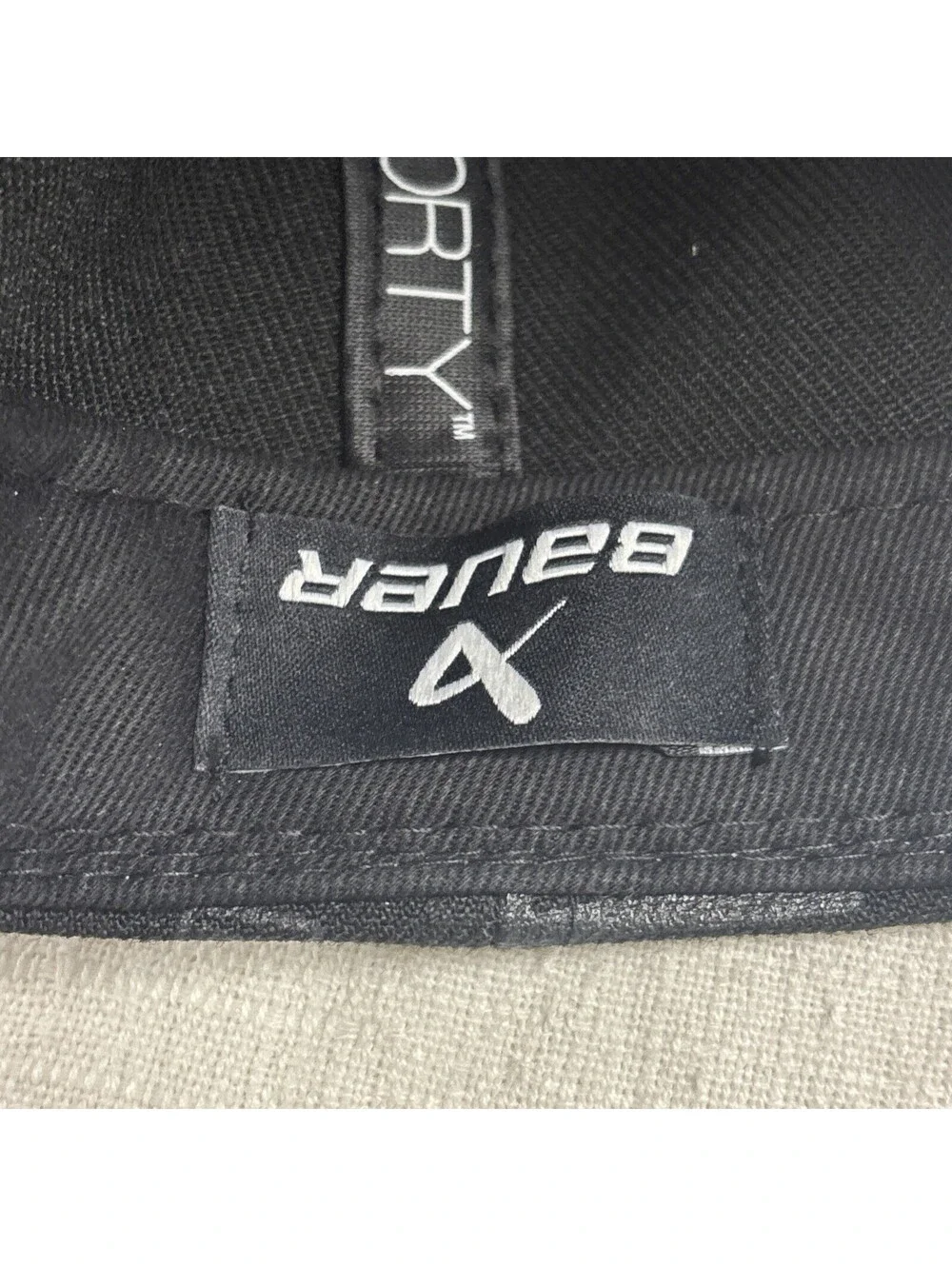 Bauer New Era 9Forty Full Print Adult Size Snapback-Black